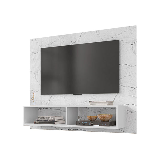 Panel Rack Tv 42 Viena Blanco Marmol