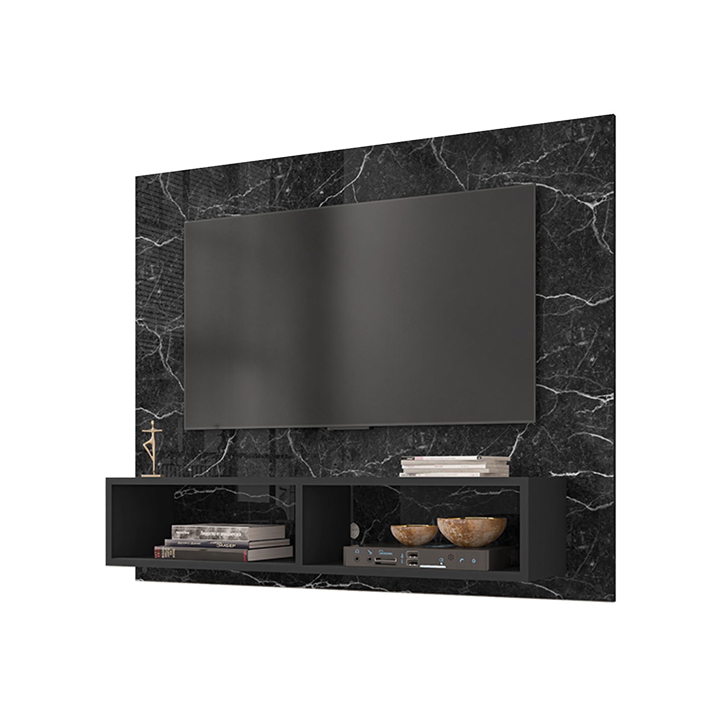 Panel Rack Tv 42" Viena Negro