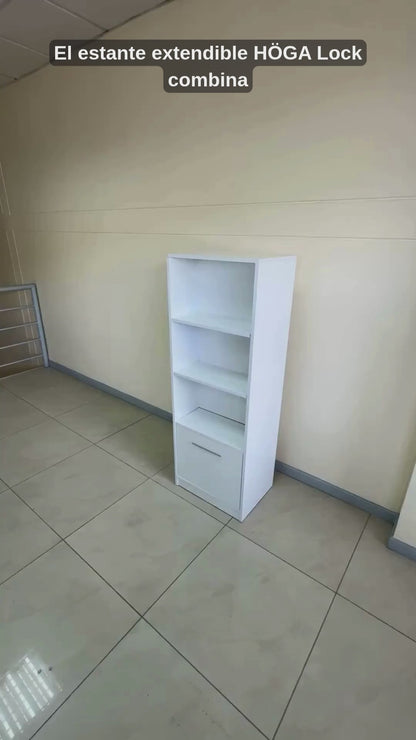 Estante Multiuso Extendible Hoga Lock Gris